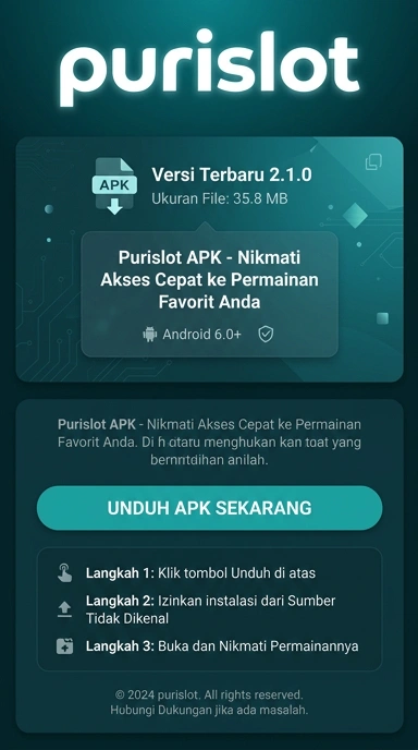 Tampilan halaman APK purislot
